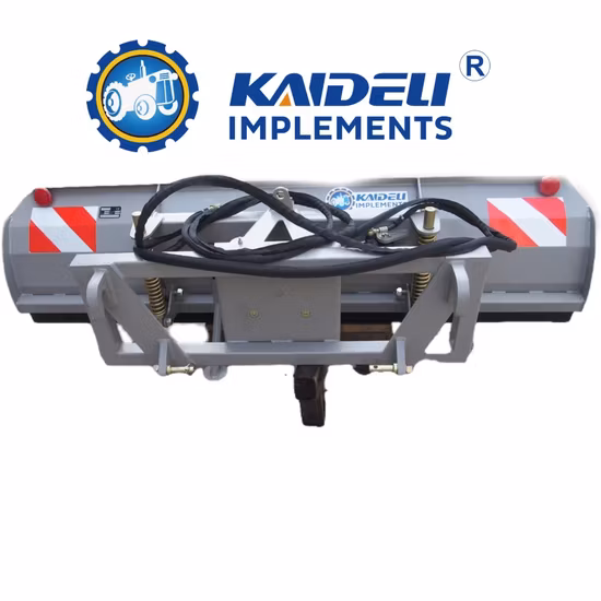 V-Snow Blade Snow Plow Remove Blade Mount on Skid Steer Loader Mini Wheel Loader